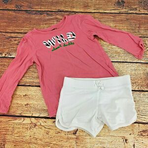 Circo Girls Shirt Shorts Outfit Sz 4T